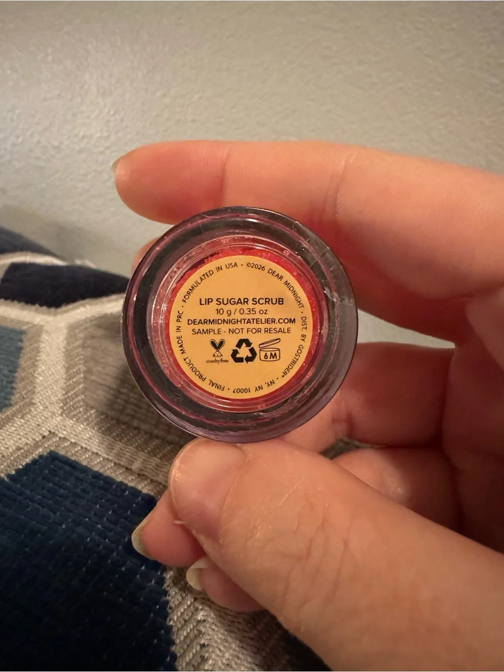 New dear midnight atelier lip scrub new